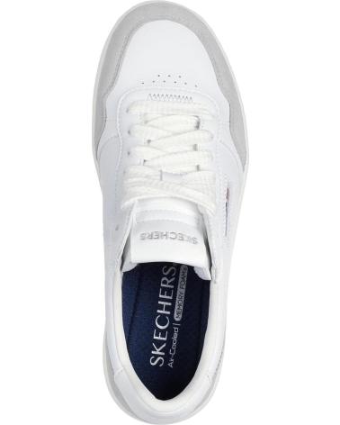 ZAPATILLAS SKECHERS SPORT COURT 2.0 ON THE BLOCK MUJER BLANCO