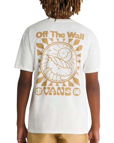 VANS OFF THE WALL CAMISETA VANS SUN AND SURF SS TEE VN000G5KFS81 BLANCO