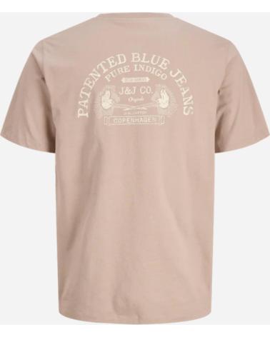 JACK AND JONES CAMISETA JACK JONES JORRETRO TEE SS CREW NECK SMU 12288009 M MARRóN