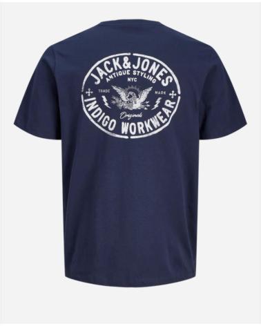 JACK AND JONES CAMISETA JACK JONES JORRETRO TEE SS CREW NECK SMU 12288009 M AZUL