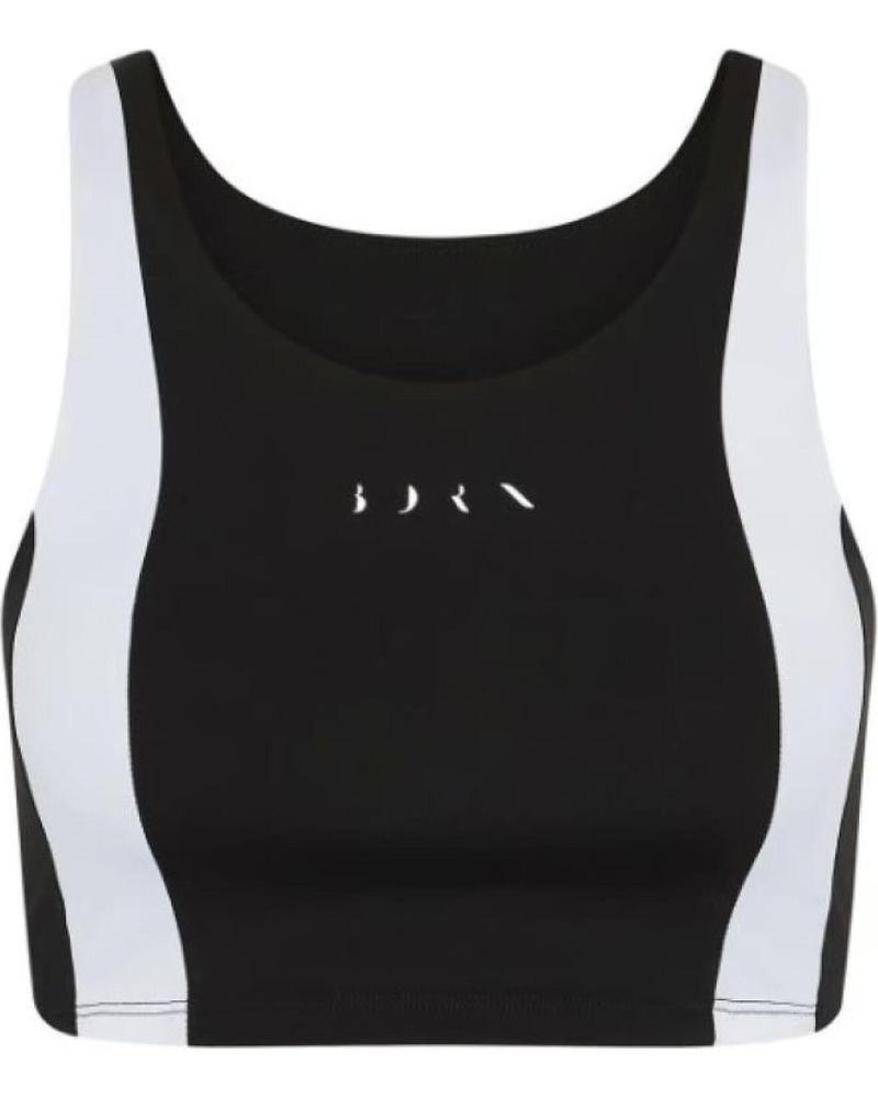 BORN LIVING YOGA TOP BORN BINDI SS25CS05 B NEGRO