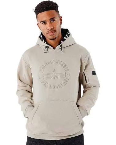 PROJECT X PARIS SUDADERA CON CAPUCHA 2522172-SG EN PARA HOMBRE BEIGE