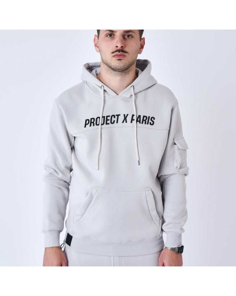 PROJECT X PARIS SUDADERA PROJECT SWEADHOODIE 2522058 LS GRIS