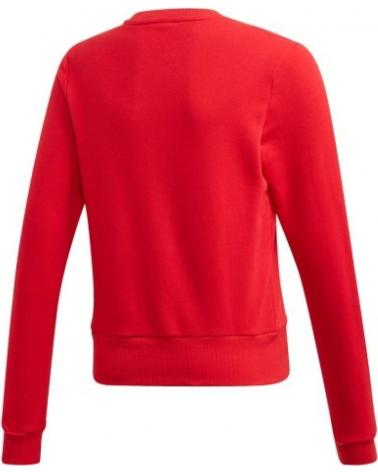 ADIDAS SUDADERA G BOLD CREW GE0069 ROJO