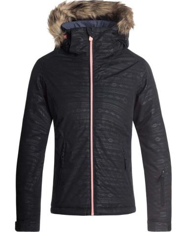 ROXY CHAQUETA JET SKI GIRL EM G SNJT ERGTJ03056 NEGRO
