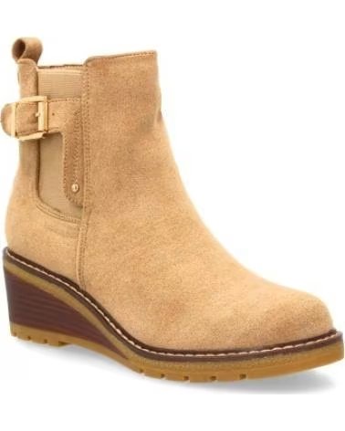 SPORT3PUNTO0 JJ-608 KAKI DAMEN KEILABSATZ-STIEFEL VARIOS COLORES