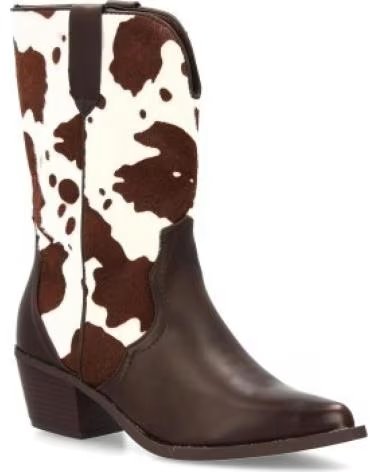 COWBOYSTIEFEL SPORT3PUNTO0 7693 MIT KUHMUSTER FÜR DAMEN VARIOS COLORES