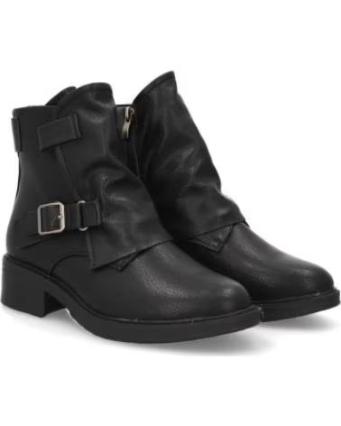 BOTAS MOTERAS MUJER SPORT3PUNTO0 AD-5443 CON HEBILLA Y CREMALLERA VARIOS COLORES