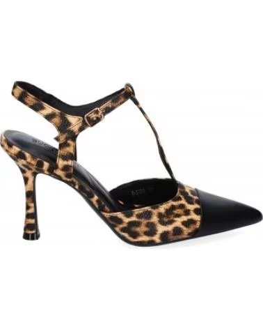 SPORT3PUNTO0 SALÓN T-STRAP TACÓN AGUJA B-5098 LEOPARDO VARIOS COLORES
