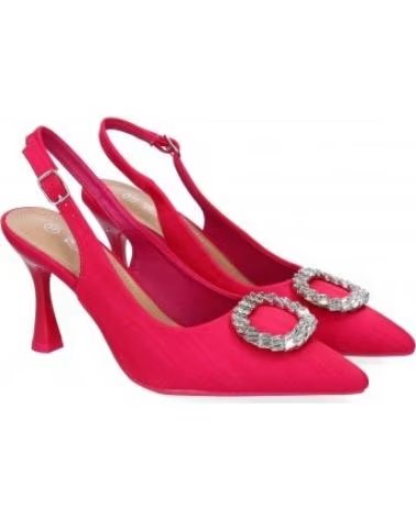 SAPATOS DE SALTO SPORT3PUNTO0 YG738 COM FIVELA DE STRASS FÚCSIA VARIOS COLORES