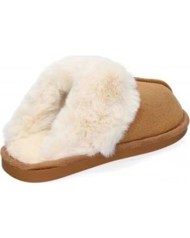 PANTOFOLA DONNA SPORT3PUNTO0 I7263 CAMEL FODERATA VARIOS COLORES