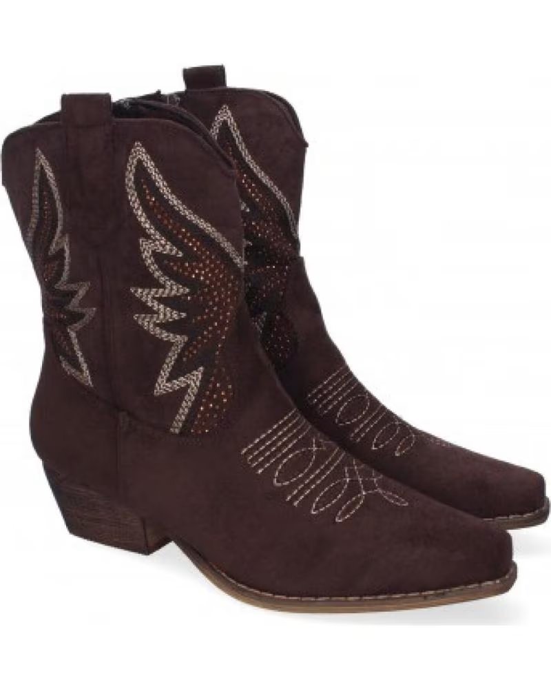 SPORT3PUNTO0 A-3317 SUEDE COWBOY BOOTS WITH EMBROIDERY VARIOS COLORES