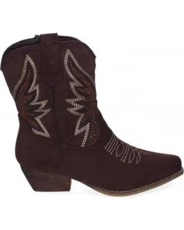 SPORT3PUNTO0 A-3317 SUEDE COWBOY BOOTS WITH EMBROIDERY VARIOS COLORES