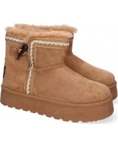 SPORT3PUNTO0 DAMENSTIEFEL HZ2000-103 MIT PLATEAU UND FELLFUTTER VARIOS COLORES