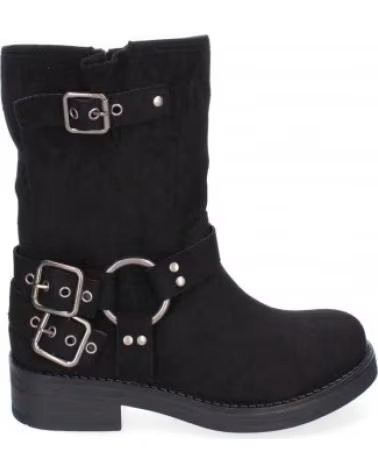BIKER-STIEFEL SPORT3PUNTO0 JW209 DAMEN SCHWARZ VARIOS COLORES
