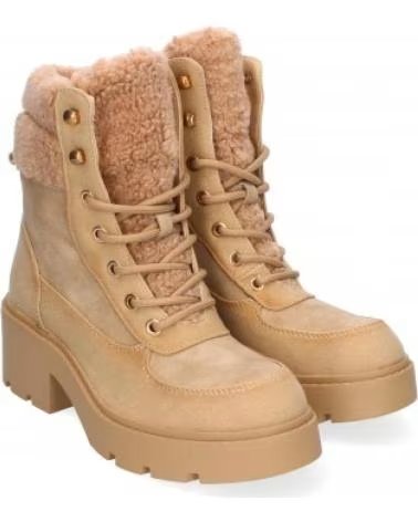 BOTAS FEMININAS SPORT3PUNTO0 2421 CÁQUI COM FORRO DE PELO SINTÉTICO VARIOS COLORES