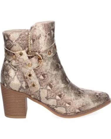 SPORT3PUNTO0 F6697 STIEFEL MIT SCHLANGENMUSTER VARIOS COLORES