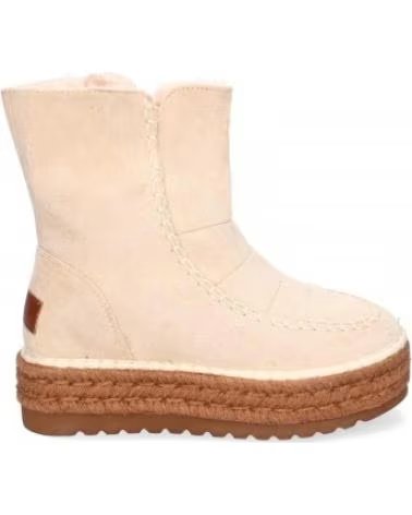 SPORT3PUNTO0 YZ23-43 DAMEN STIEFEL MIT PLATEAU INNENFUTTER BEIGE VARIOS COLORES