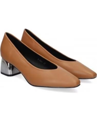 ZAPATOS DE TACÓN SPORT3PUNTO0 S-3381 CAMEL PARA MUJER CON TACÓN METÁLICO VARIOS COLORES
