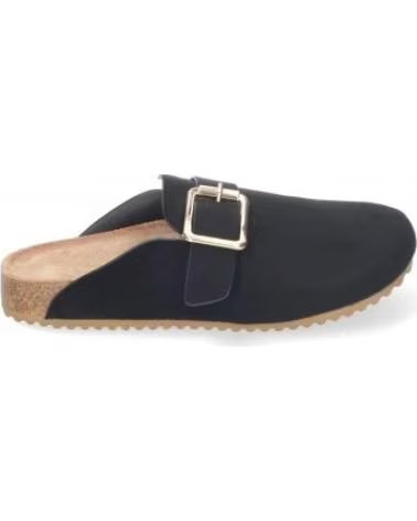 SPORT3PUNTO0 DB-3185 MULES DE MULHER PRETOS COM FIVELA AJUSTÁVEL VARIOS COLORES