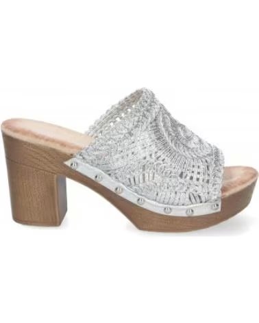 SPORT3PUNTO0 DB-3178 DRESS SANDALS WITH SILVER DETAIL AND HEEL VARIOS COLORES