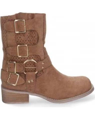 DAMENSTIEFEL SPORT3PUNTO0 L1001 BIKER-STIL CAMEL VARIOS COLORES