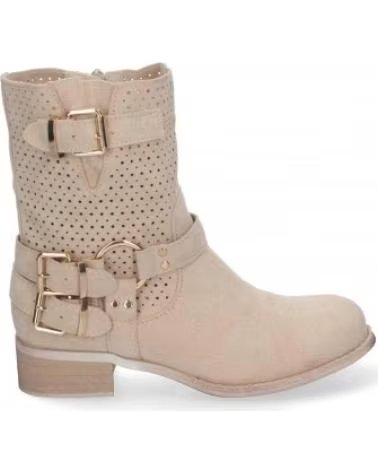 SPORT3PUNTO0 L1002-BEIGE BOTAS SPORT COM FIVELAS E DETALHES PERFURADOS VARIOS COLORES