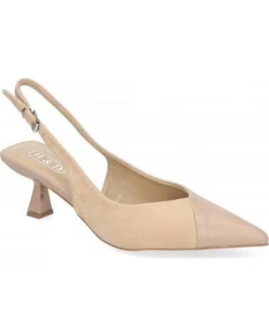 SLINGBACK-ABENDSCHUHE SPORT3PUNTO0 L88-327 NUDE VARIOS COLORES