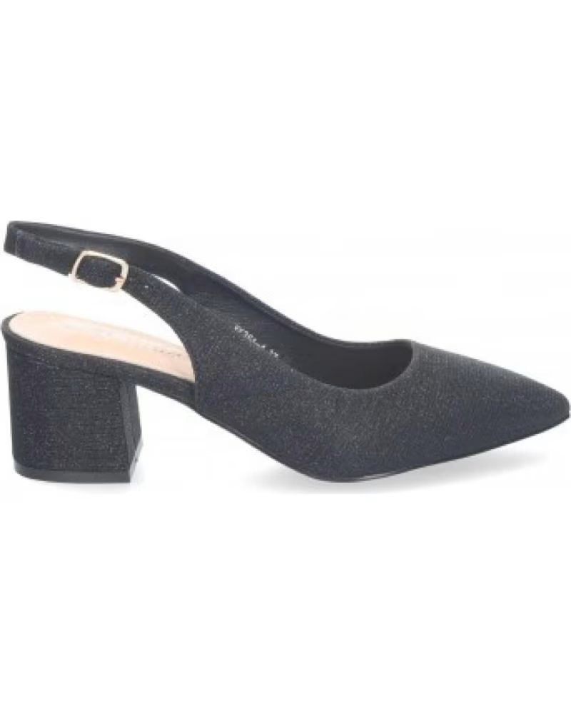 SPORT3PUNTO0 YK261-1 SLINGBACK BLOCKABSATZ SCHWARZ VARIOS COLORES