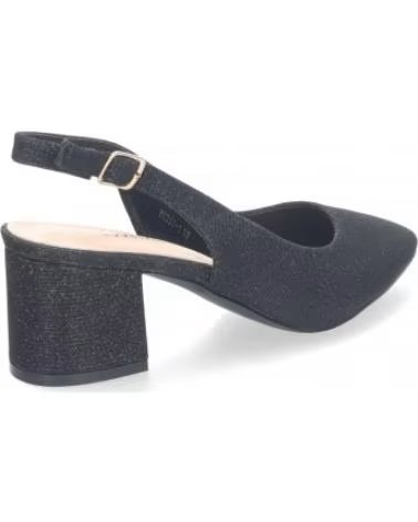 SPORT3PUNTO0 YK261-1 SLINGBACK BLOCKABSATZ SCHWARZ VARIOS COLORES