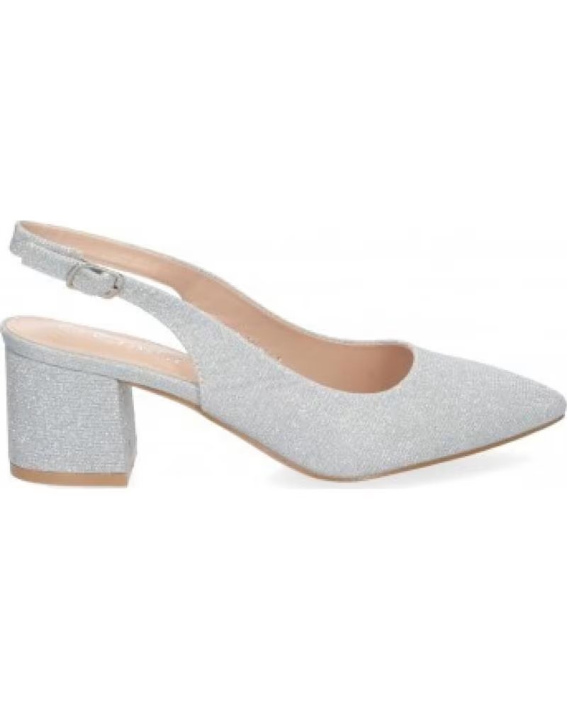 SPORT3PUNTO0 YK261-1 SLINGBACK BLOCKABSATZ SILBER VARIOS COLORES