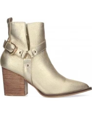 BOTAS FEMININAS SPORT3PUNTO0 A-3236 COM SALTO E DETALHES DOURADOS VARIOS COLORES