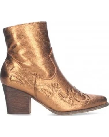 SPORT3PUNTO0 A-2433 WESTERN STIEFELETTEN ABSATZ BRONZE VARIOS COLORES