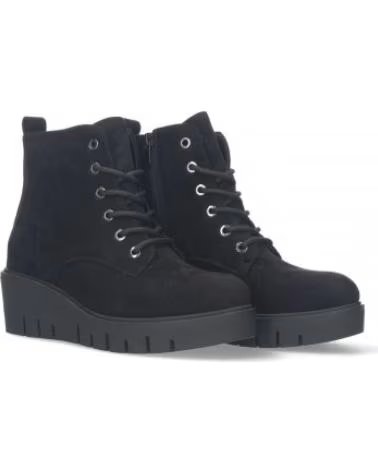 SPORT3PUNTO0 ZS-105-NEGRO KEIL STIEFELETTEN MIT SCHNÜRUNG VARIOS COLORES
