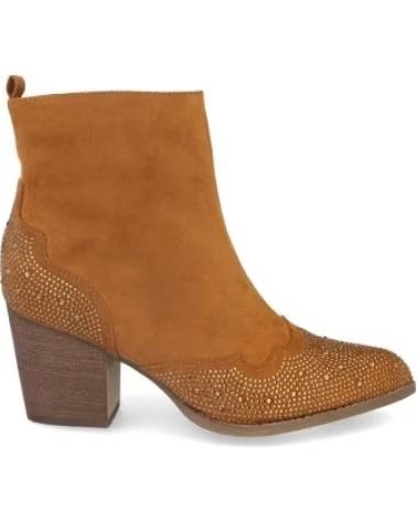DAMENSTIEFEL SPORT3PUNTO0 2A-9661 MIT BLOCKABSATZ UND LEDER-EFFEKT-DETAIL VARIOS COLORES