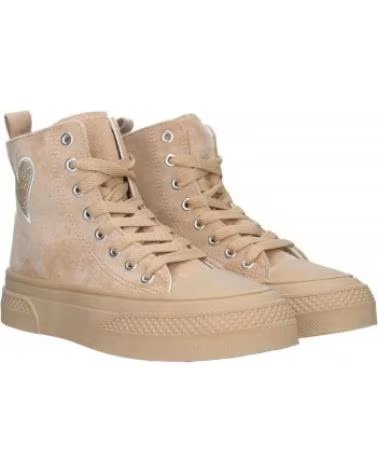 SPORT3PUNTO0 HIGH-TOP-SNEAKER 9102-KAKI MIT HERZ-DETAIL VARIOS COLORES