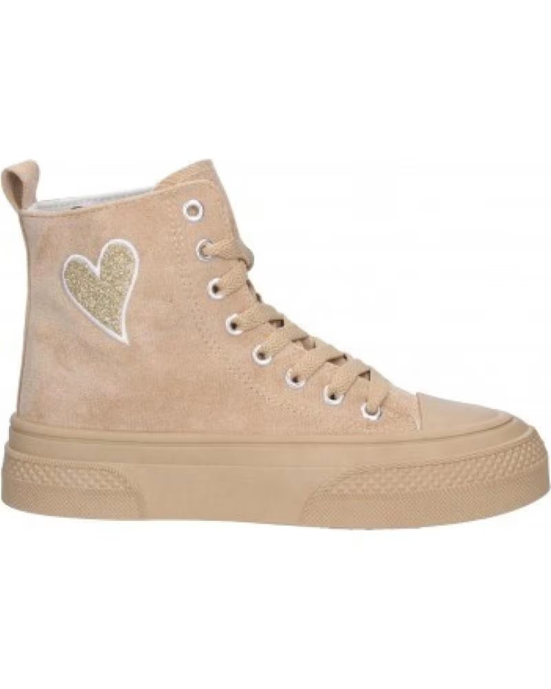 SPORT3PUNTO0 HIGH-TOP-SNEAKER 9102-KAKI MIT HERZ-DETAIL VARIOS COLORES