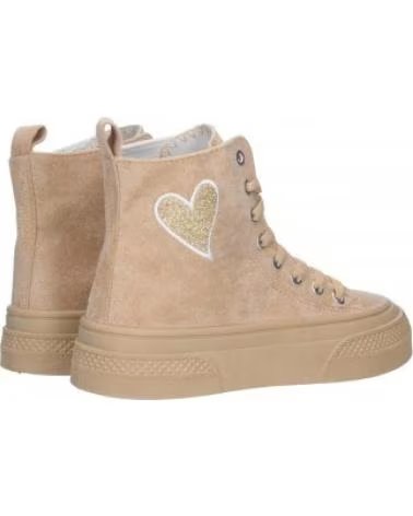 SPORT3PUNTO0 HIGH-TOP-SNEAKER 9102-KAKI MIT HERZ-DETAIL VARIOS COLORES