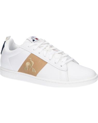 Zapatillas deporte de Hombre LE COQ SPORTIF 2210105 COURTCLASSIC BBR PREMIUM OPTICAL WHITE-T
