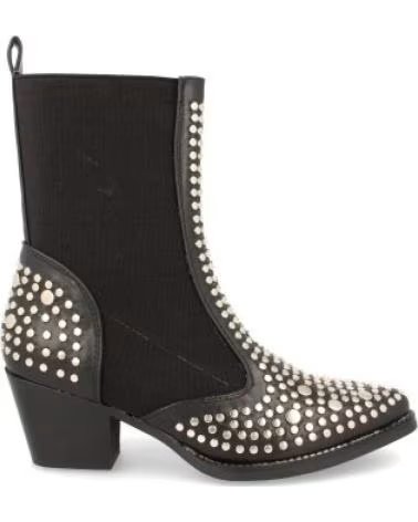 SPORT3PUNTO0 8468-NEGRO STIEFELETTEN MIT NIETEN VARIOS COLORES