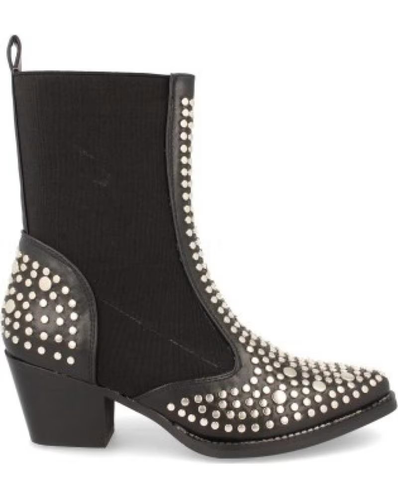 SPORT3PUNTO0 8468-NEGRO STIEFELETTEN MIT NIETEN VARIOS COLORES