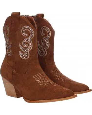 SPORT3PUNTO0 YZ23-65 WESTERNSTIEFEL BRAUN BESTICKT VARIOS COLORES