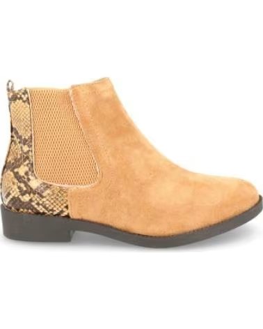 SPORT3PUNTO0 STIEFEL YZ19-28 CAMEL MIT SCHLANGEN-DETAIL VARIOS COLORES
