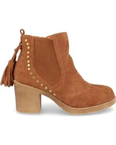 BOTAS SPORT3PUNTO0 YZ19-19 CAMEL CON TACHUELAS Y FLECOS VARIOS COLORES