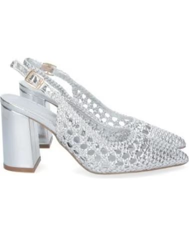 SAPATOS DE SALTO SLINGBACK SPORT3PUNTO0 HA-2347 PRATEADOS COM PEDRARIA VARIOS COLORES