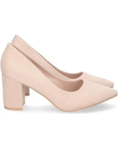 ZAPATOS DE TACÓN SPORT3PUNTO0 TY205 BEIGE BLOQUE PARA MUJER VARIOS COLORES