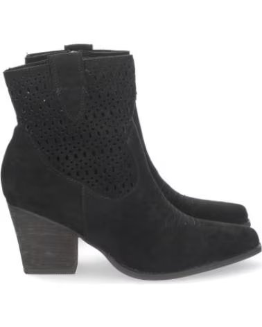 BOTAS COWBOY SPORT3PUNTO0 CON PERFORACIONES NEGRAS TACÓN BLOQUE VARIOS COLORES
