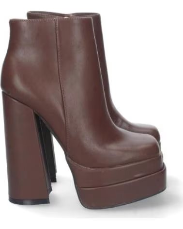 BOTAS PLATAFORMA SPORT3PUNTO0 COM SALTO LARGO MARROM VARIOS COLORES