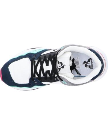 Sneaker für Damen und Mädchen LE COQ SPORTIF 2210325 LCS R1000 W COLOR OPTICAL WHITE-FU