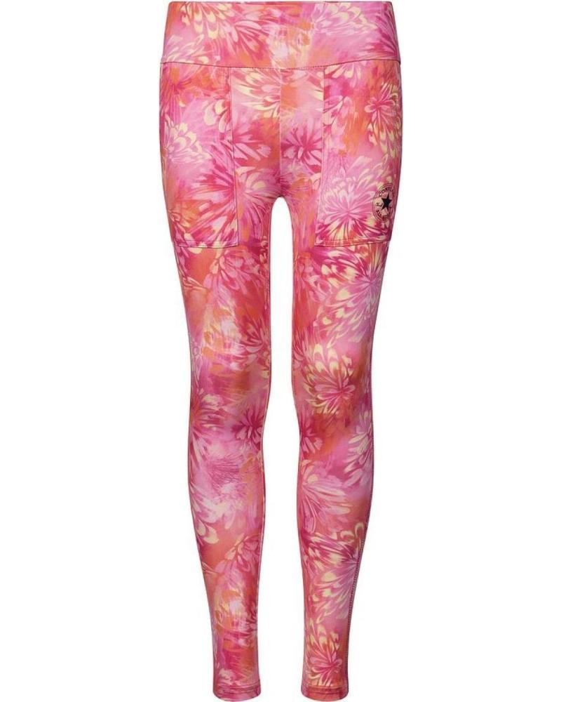 CONVERSE HIGH RISE PRINTED LEGGING NIÑA MORADO MORADO